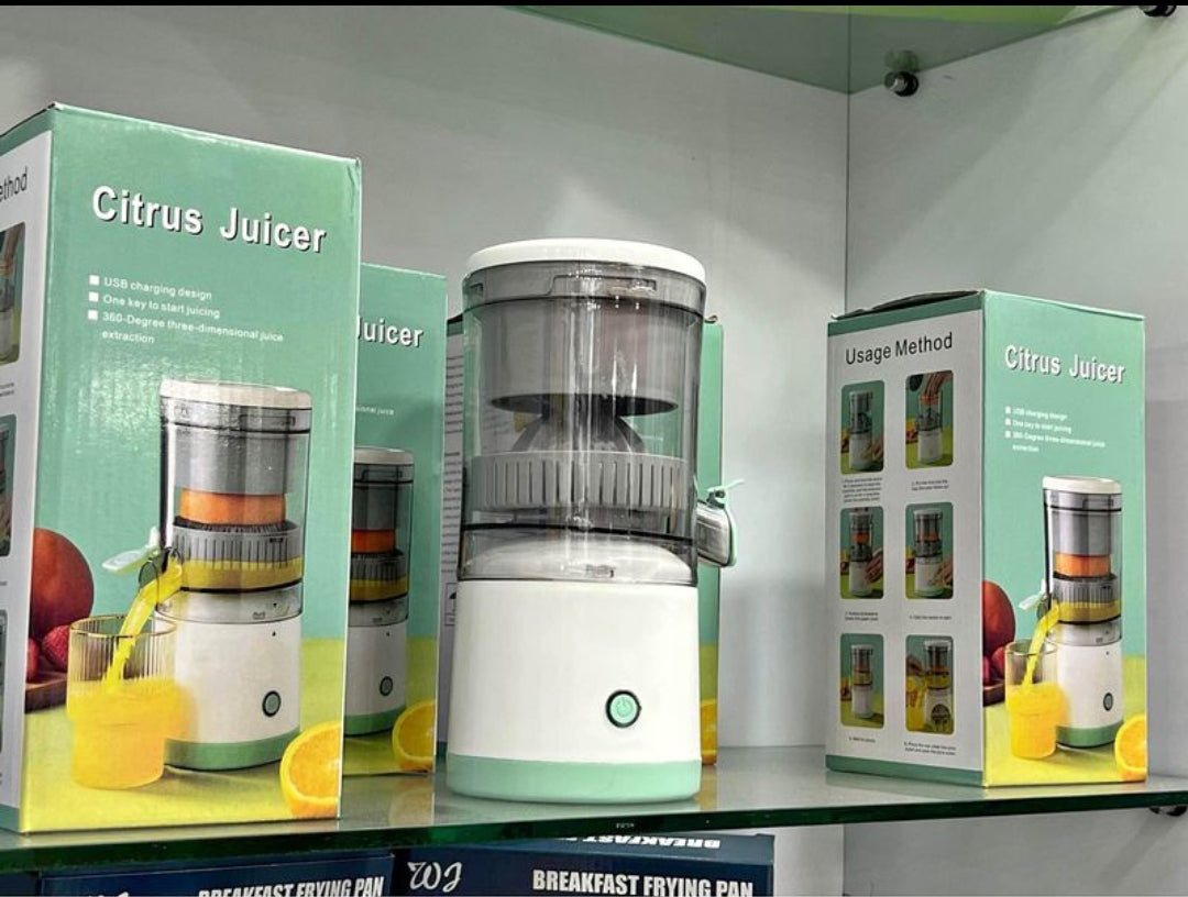 Exprimidor de jugos portátil