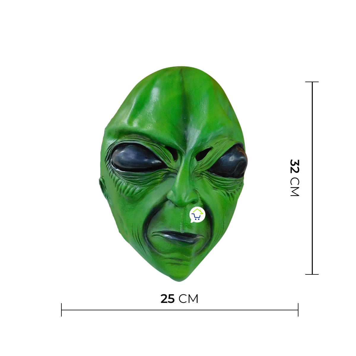 Máscara De Alíen Látex Halloween
