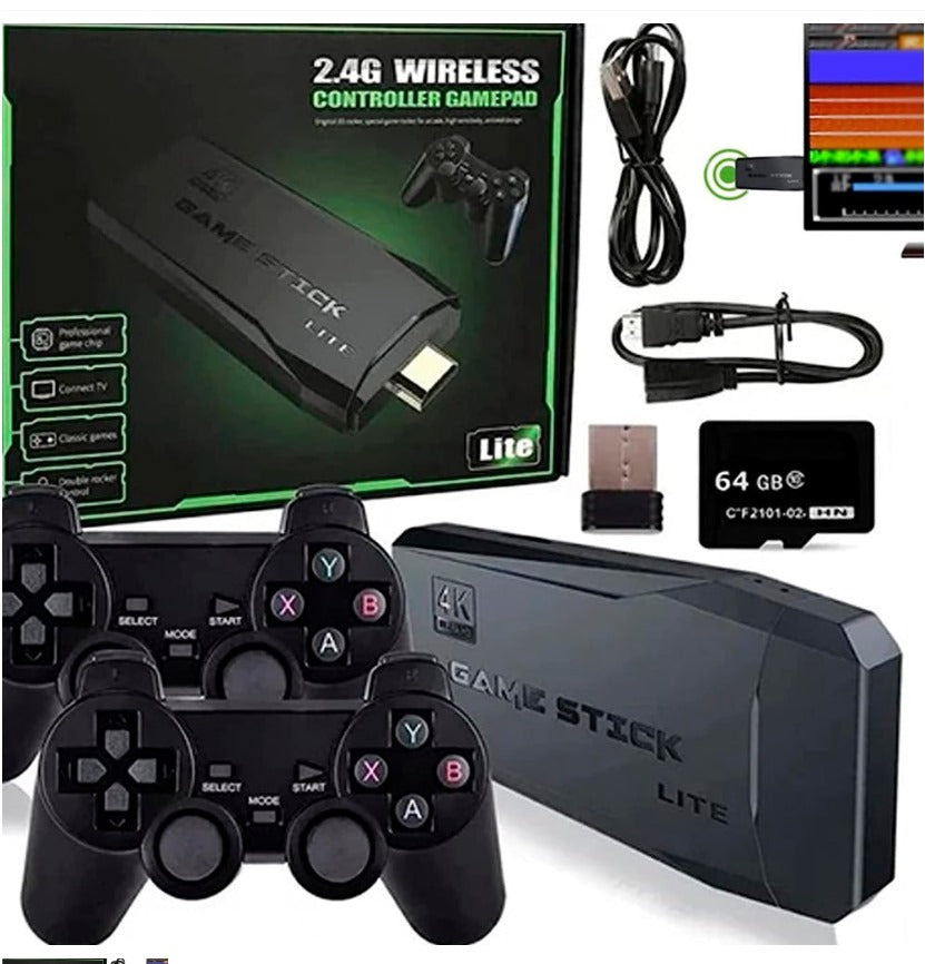 Game Stick 2.4g | Consola Retro | Portátil | 10.000 Juegos