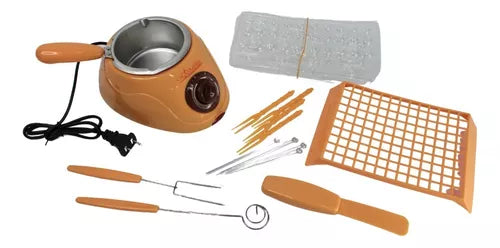 Combo Maquina para donuts + Maquina derretir chocolate