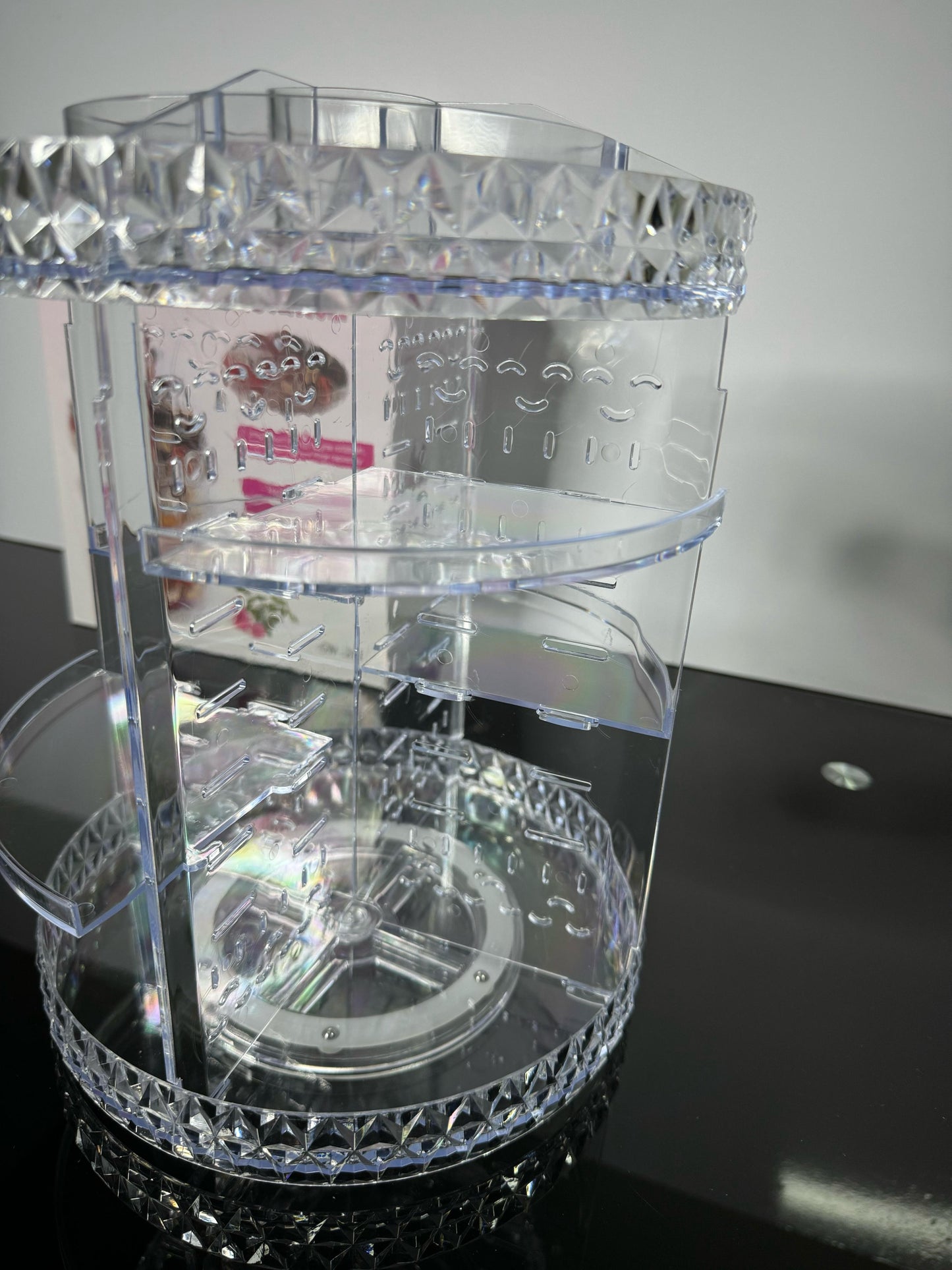 Organizador de maquillaje giratorio 360°