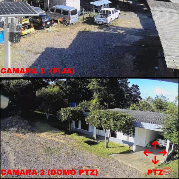 Cámara Solar Doble Lente Wifi | Sim Card |12mpx | HD