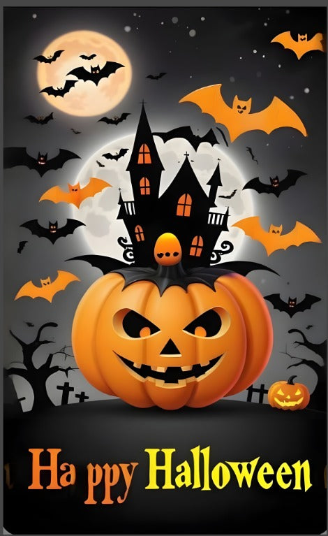 Funda Para Puerta Halloween | 2Mt x 1Mt
