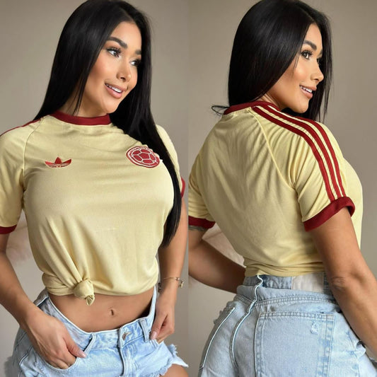 Camiseta Colombia Versión Retro