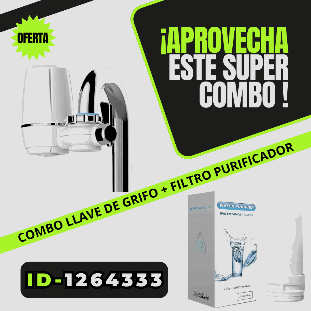 Combo Filtro Purificador + Repuesto