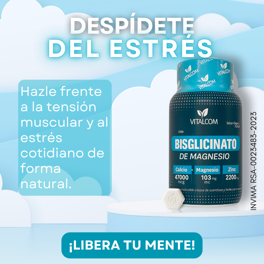 Bisglicinato De Magnesio Masticable