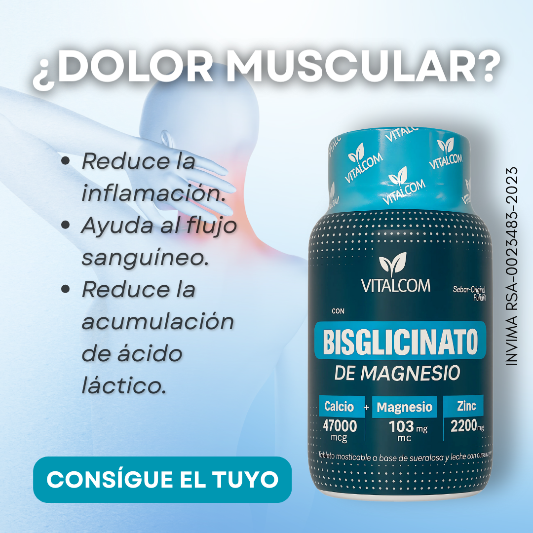 Bisglicinato De Magnesio Masticable