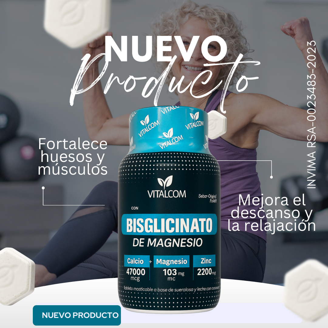 Bisglicinato De Magnesio Masticable