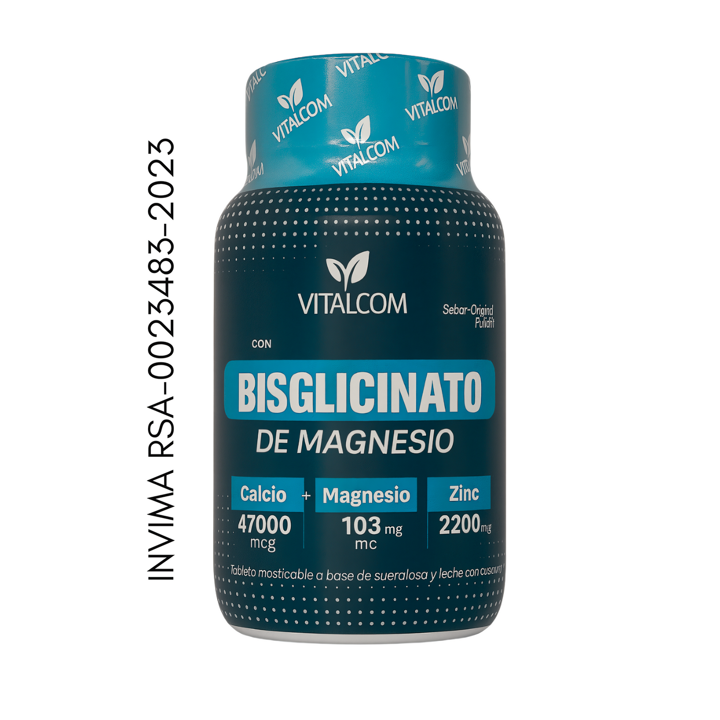 Bisglicinato De Magnesio Masticable