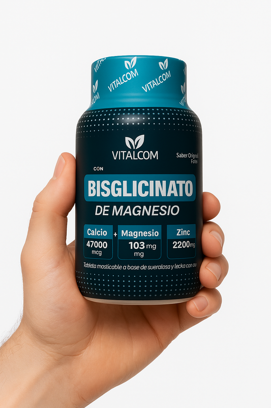 Bisglicinato De Magnesio Masticable