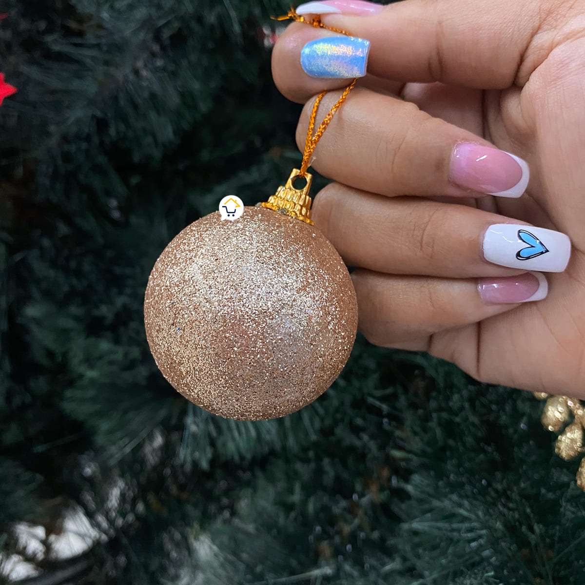 Bolas Navideñas x15 Esferas decorativas Árbol Navidad