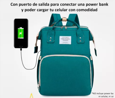 Pañalera + Chupo Alimentador Para Bebe