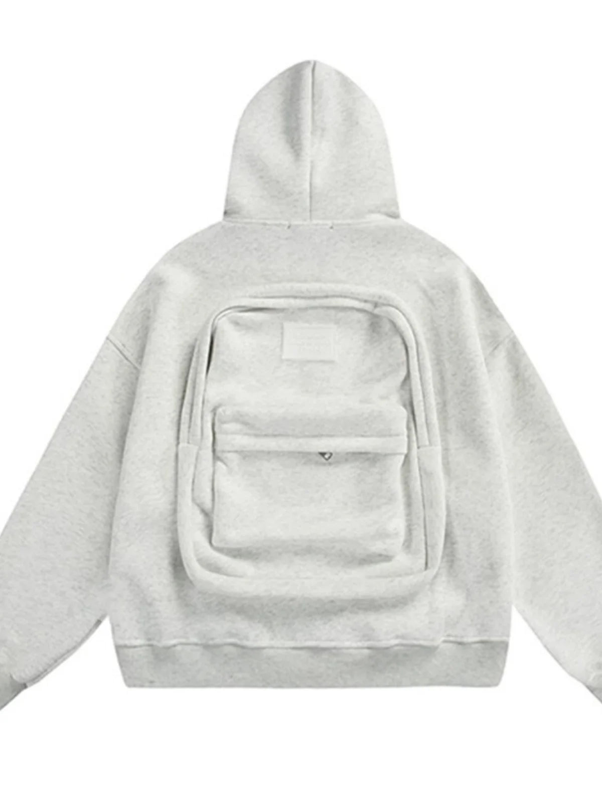 🟡 Buzo con capucha y mochila, hoodie mochila equipaje