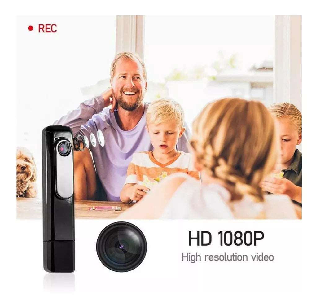 Cámara espía tipo bodycam