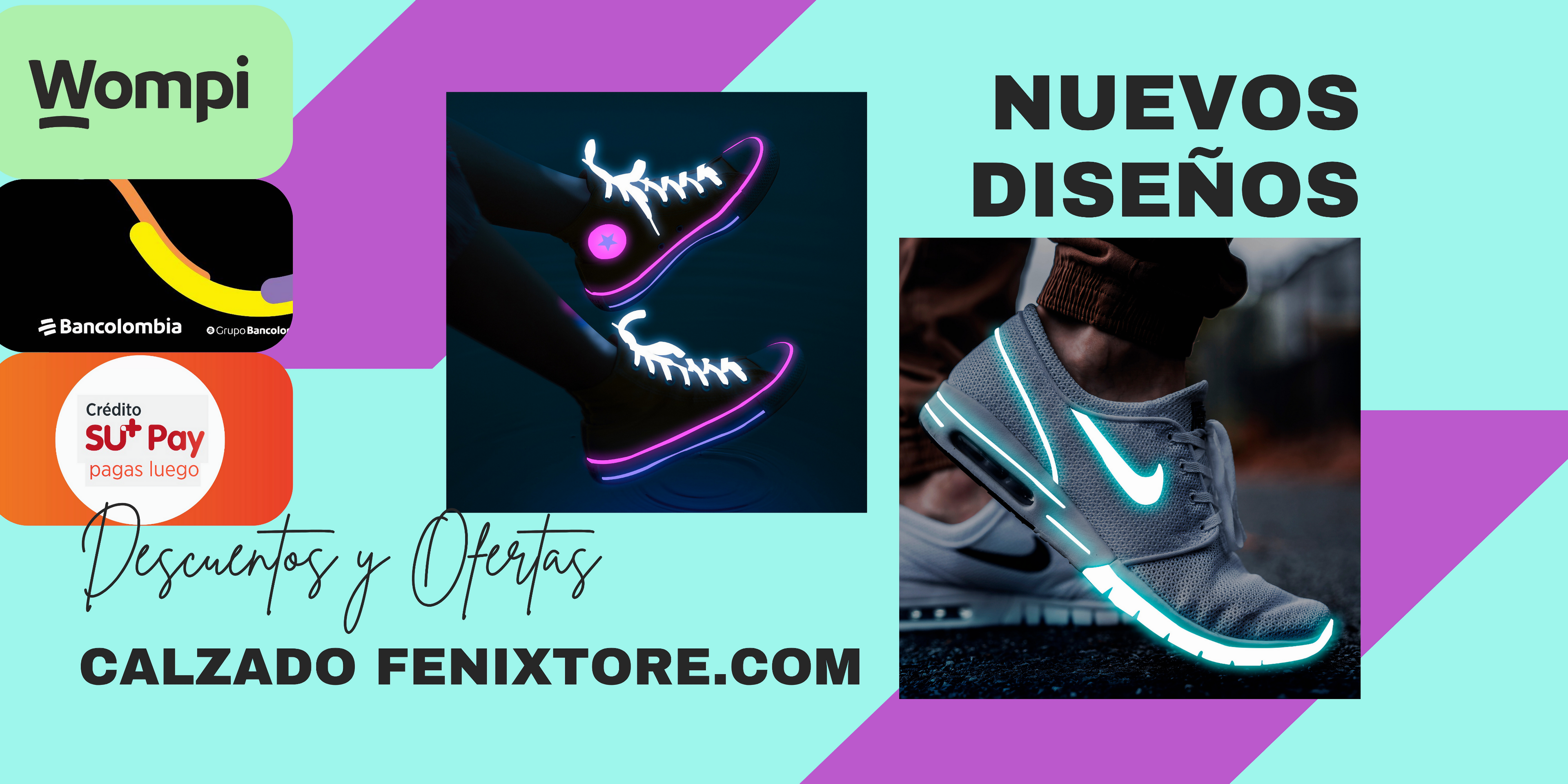 Compra tenis y zapatos. Con envío rápido, pago contra entrega y a crédito.