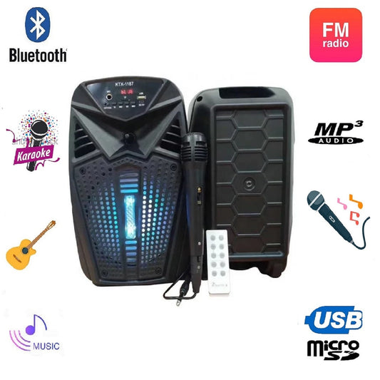Cabina Sonido Parlante Bluetooth 6.5 Pulg
