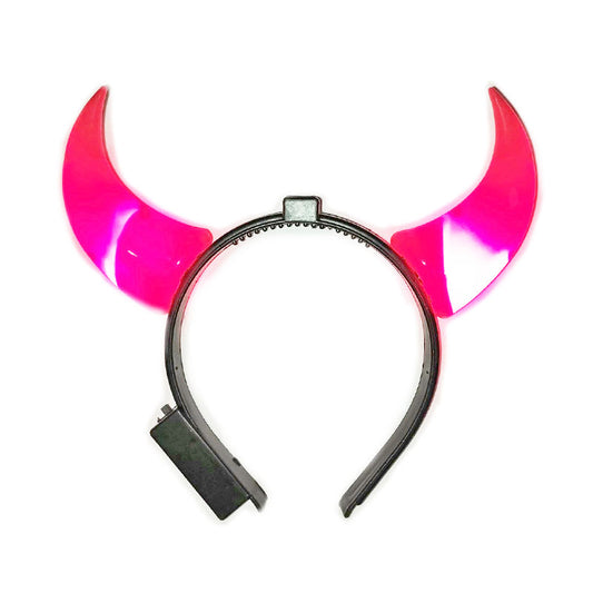 Cacho diabla luz led