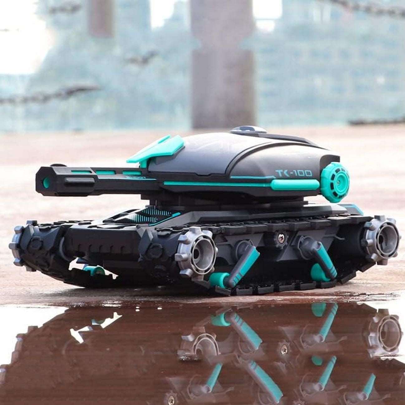 Carro Tanque Recargable a Control Remoto