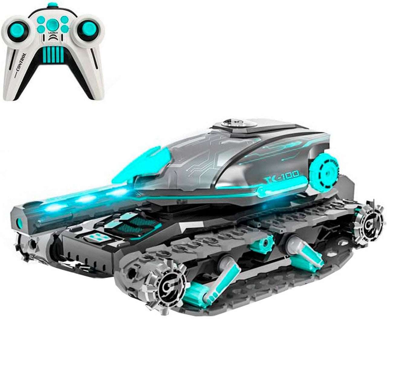 Carro Tanque Recargable a Control Remoto