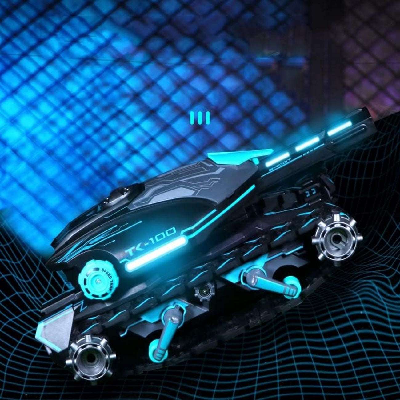 Carro Tanque Recargable a Control Remoto
