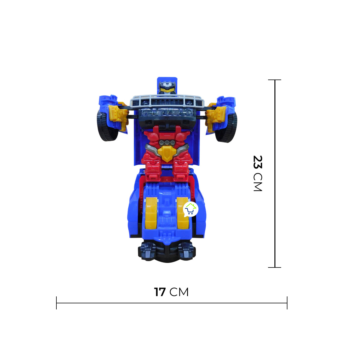 Carro Transformer 2 en 1 Guerrero