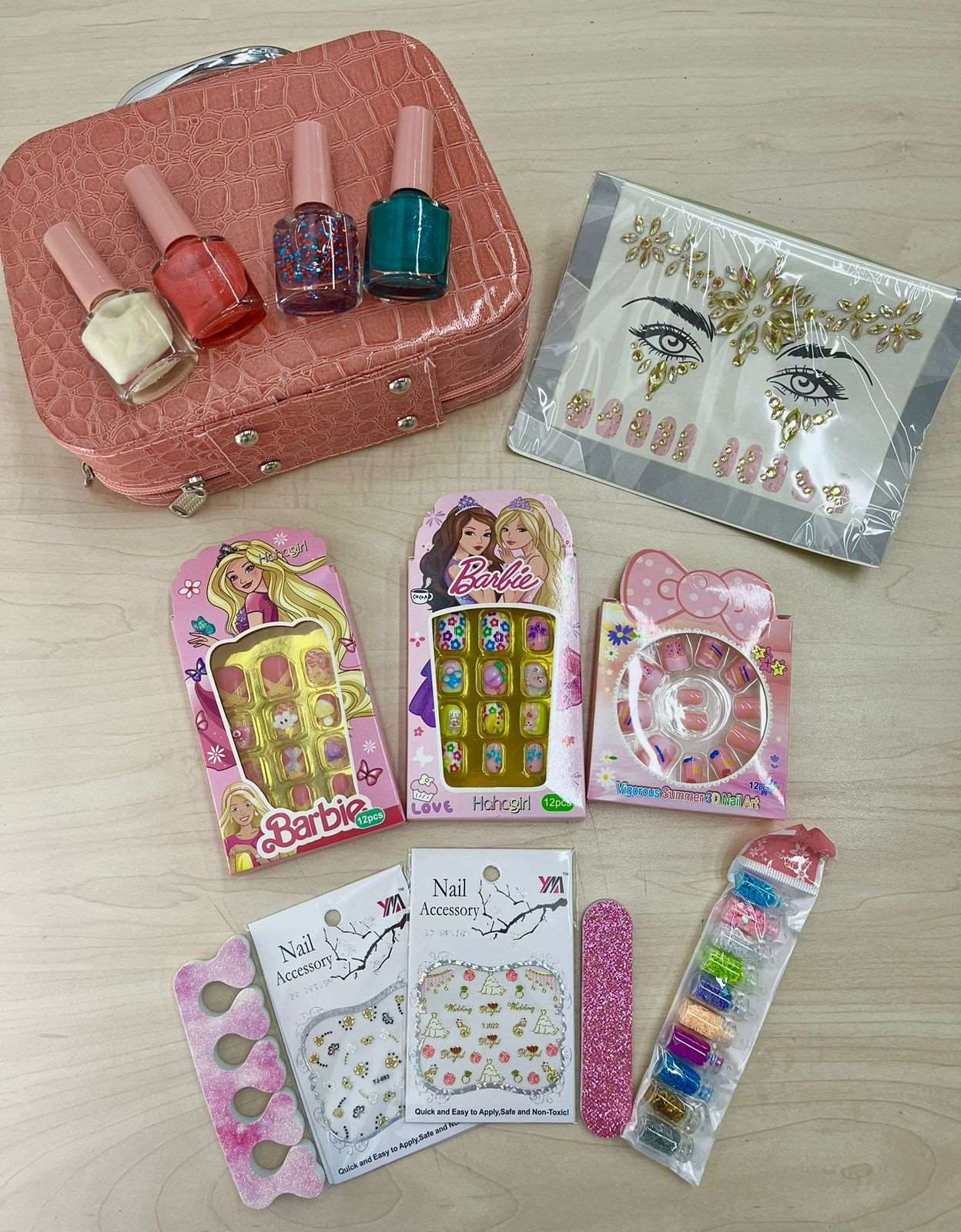 Cartuchera Set De Manicure De Barbie