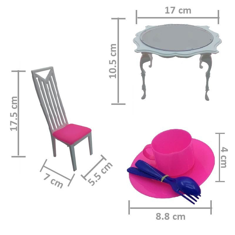 Casa De Muñecas Infantil Tipo Barbie