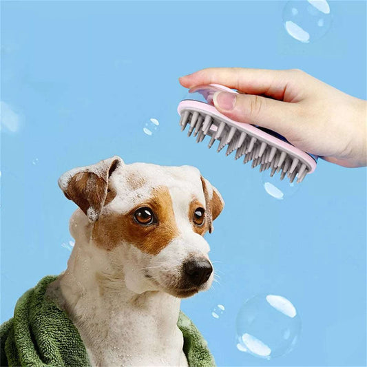 Cepillo De Silicona Suave Para Dispensador De Champú Y Masajeador