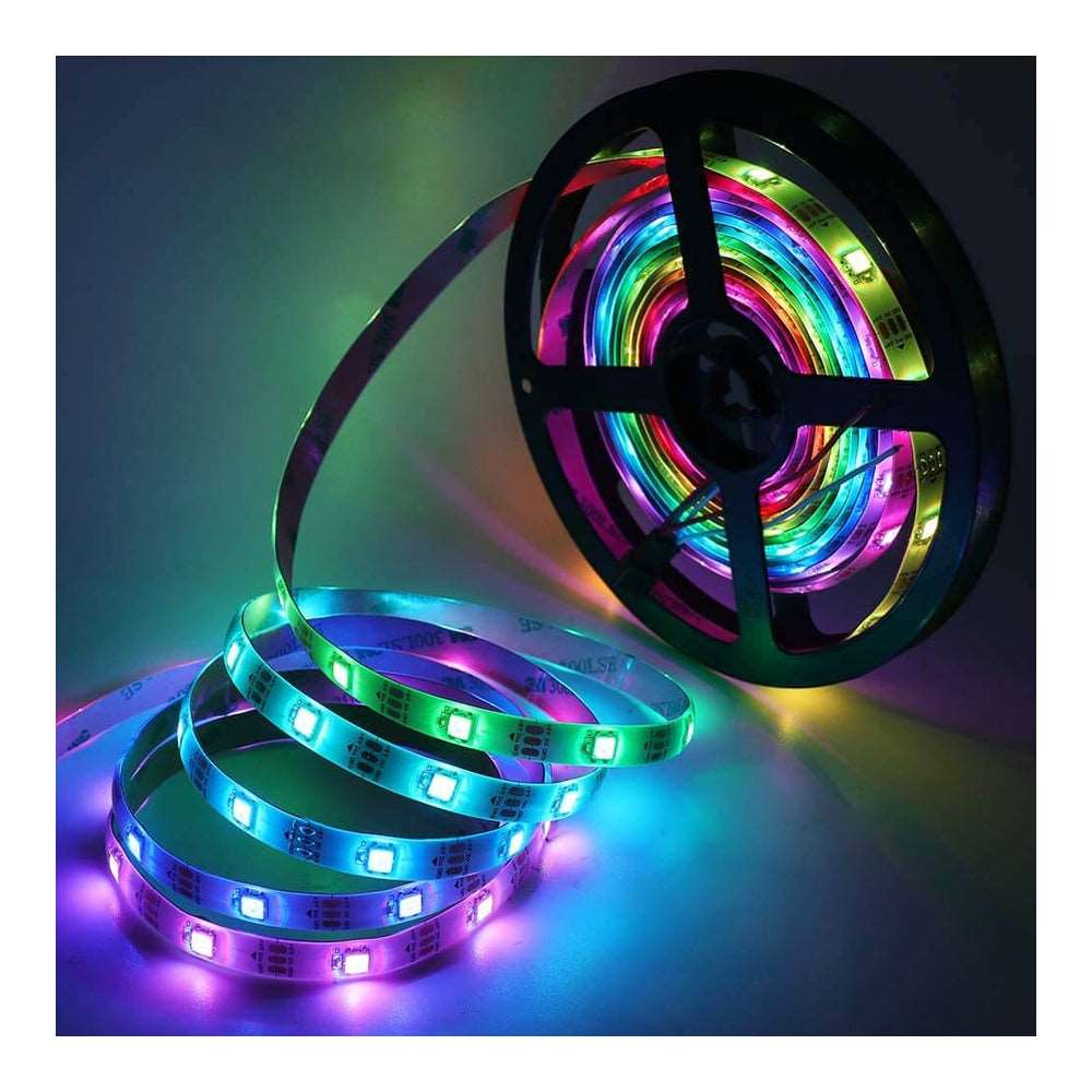 Cinta Luz Led 5 Metros Rgb Multicolor