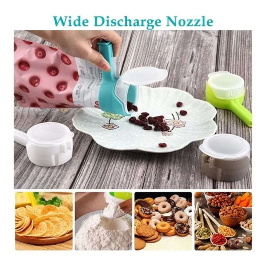 Clip Con Tapa Para Bolsa Almacenamiento De Alimentos