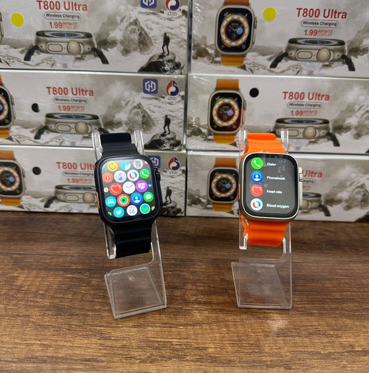 Combo Reloj Smart Watch Big 2.0 ultra T800 + audífonos I12 + Manillas Obsequio x77 mil