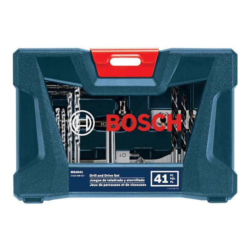 Combo taladro percutor 1/2 Dewalt + Taladro atornillador impacto 20v Dewalt + Set de puntas y brocas v-line Bosch 41 unidades