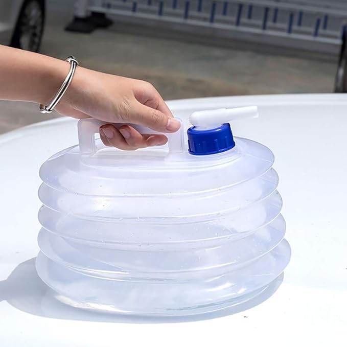 Contenedor plegable agua otros líquidos camping 5 litros