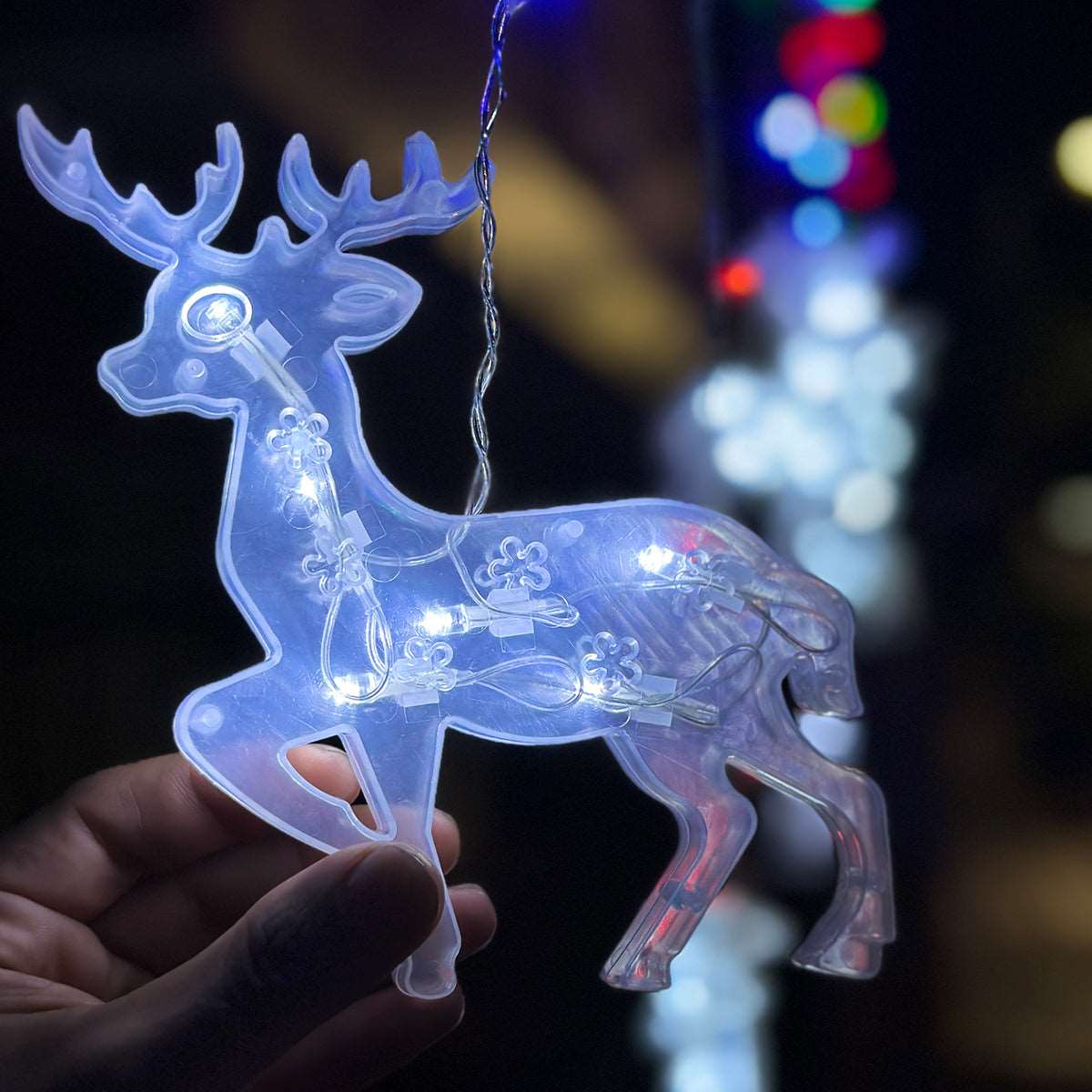 Cortina Led 3mts Figuras Reno 120 led