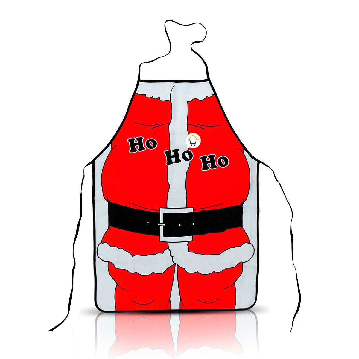 Delantal Navideño Cocina Chef Papá Noel Navidad