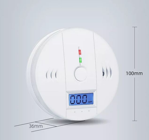 Detector de monóxido de carbono hogar