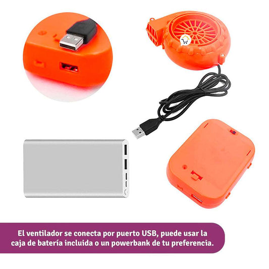 Disfraz De Dinosaurio Morado Inflable Montable Halloween Adulto