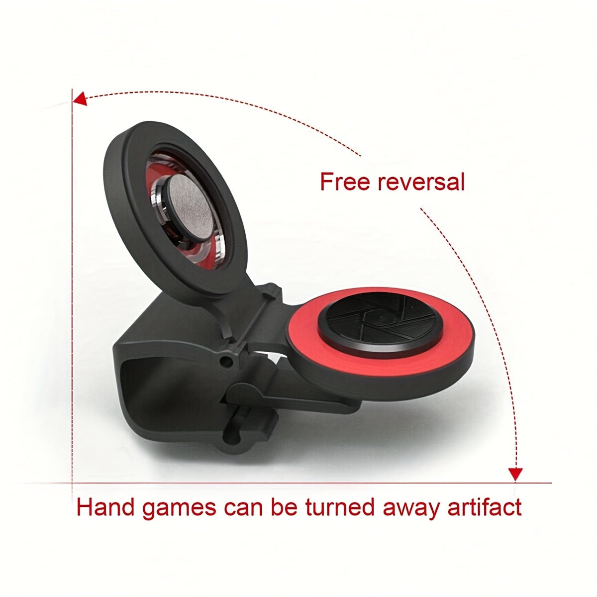 🟡Dispositivo asistente de joystick de controlador de juegos móviles + Conjunto de manga de dedo de juego, con botón de disparo rápido, para juegos móviles, operación fácil y conveniente, sin sudor
