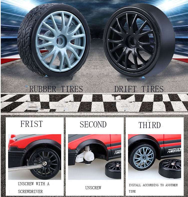 DriftWheels Carro a control remoto para hacer drift