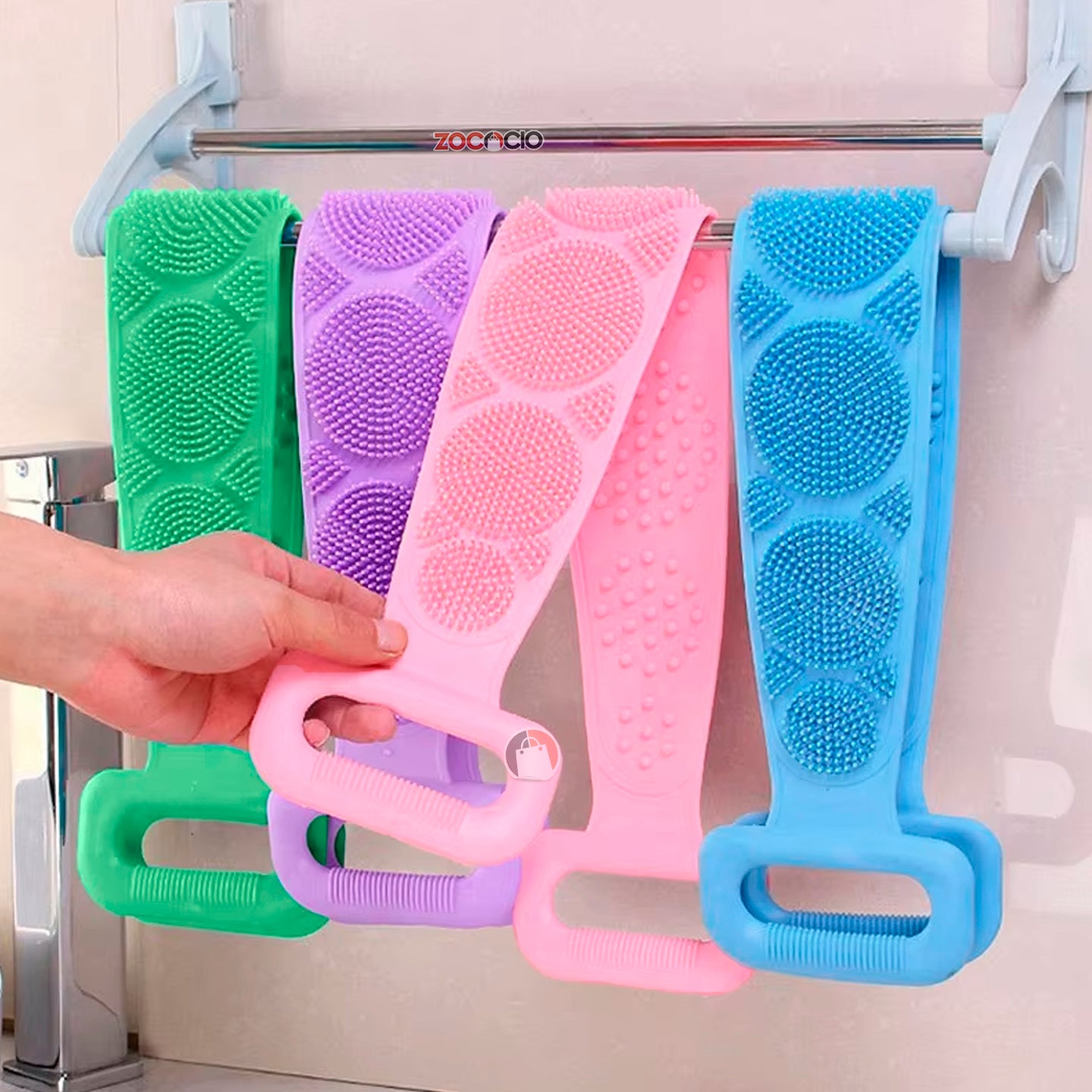 Esponja De Baño Para Espalda Masajes