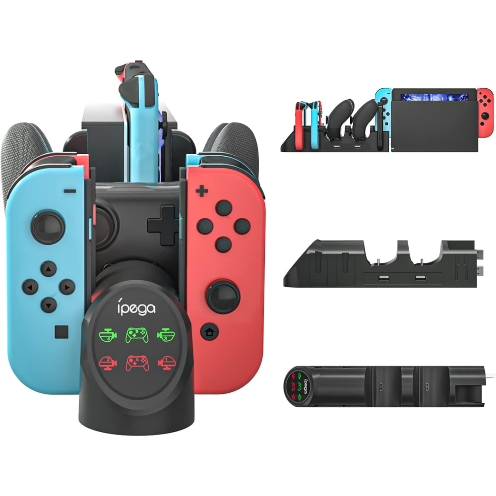 Estación De Carga Nintendo Switch Pg-9187