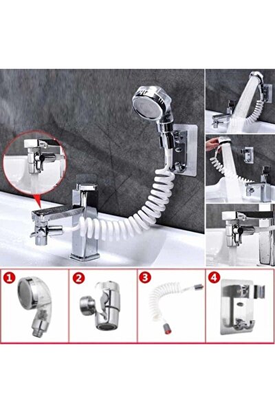 Extensor Grifo Lavado Baño Cabezal Ducha Externo
