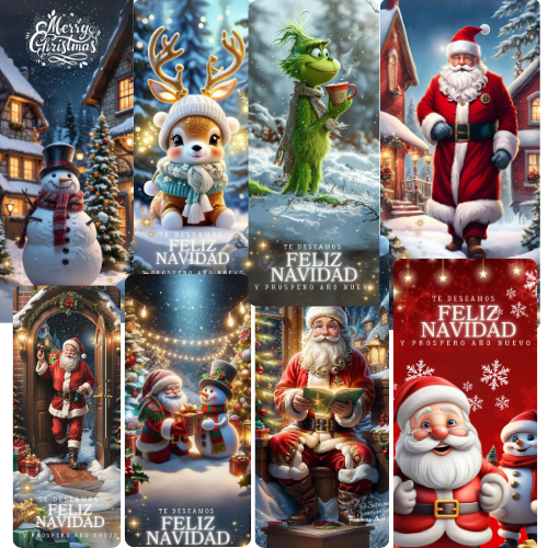 Fundas Navideñas | Ideales Para Cualquier Puerta