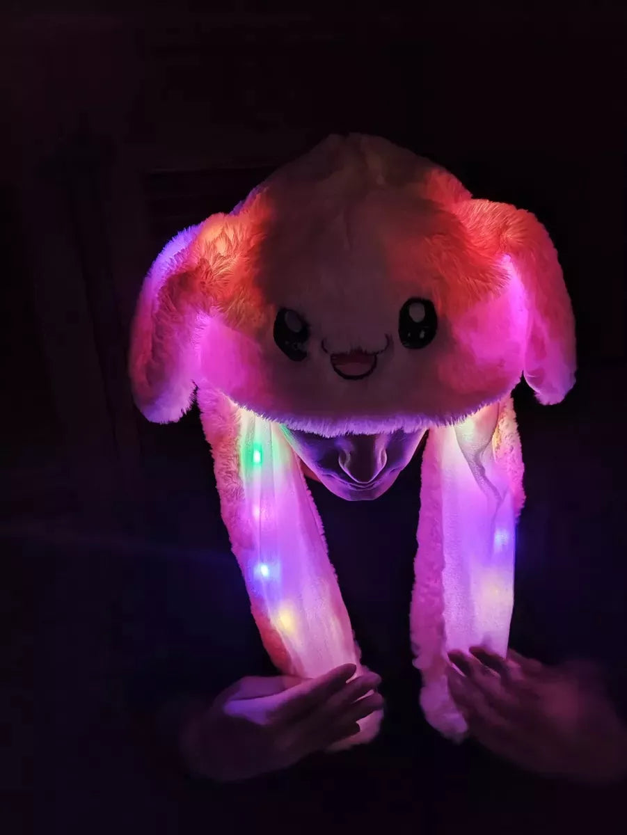 Gorro Levanta Orejas Luces Led