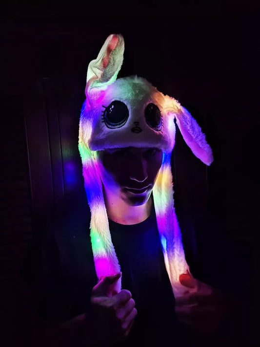 Gorro Levanta Orejas Luces Led