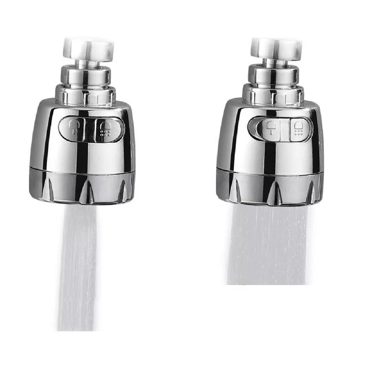 Grifo Ahorrador De Agua Cocina Cuello Flexible 2 Funciones