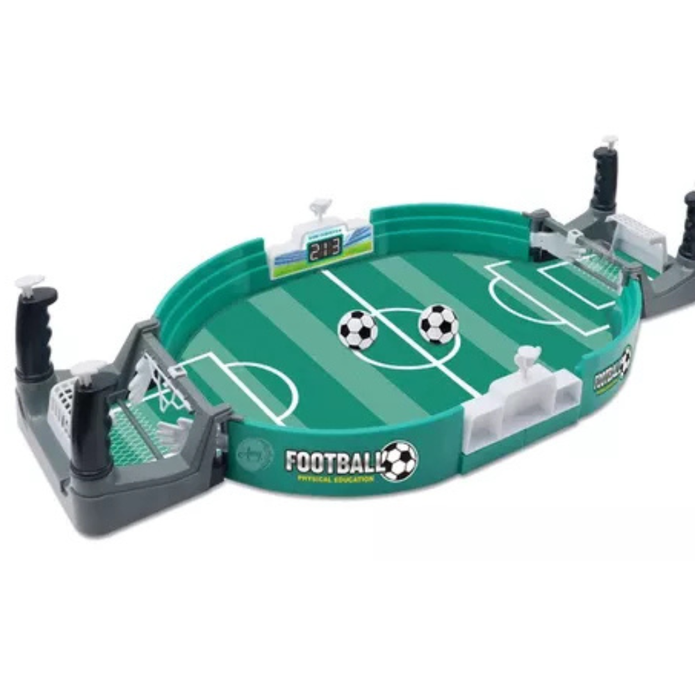 Juego Fútbol Futbolín De Mesa Interactivo Niños 4 Pelotas