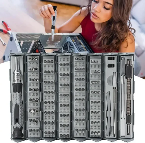 Kit Destornillador 128 en 1
