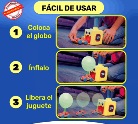Kit de juguetes propulsados por globos - Juguete de moda