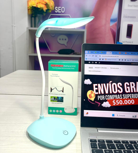 Lámpara Flexible De Escritorio 3 Modos
